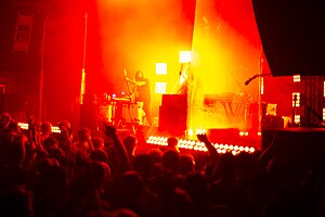 Ratatat performing in 2014 at First Avenue in Minneapolis, MN