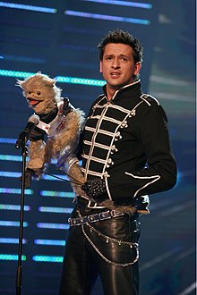 Damon on Britain's Got Talent in June 2007