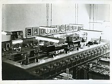 The lunch counter at an unidentified store in 1947-48