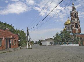 Площадь в Обуховке, июль 2019 года