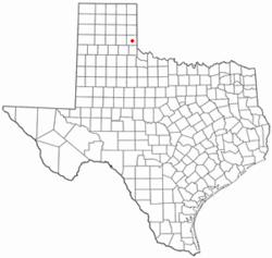 Location of Wellington, Texas