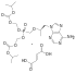 Estructura química del Tenofovir disoproxil fumarato