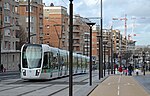 Citadis 402 vid Porte de Chamont i Paris