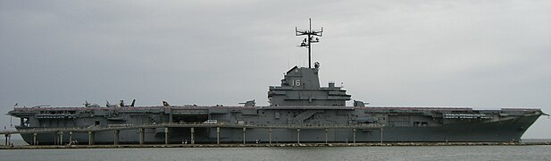 Lexington as a museum ship, 2008