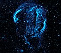 Ultraviolet view of Cygnus loop