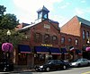 Old two story brick building