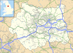 Ovenden is located in West Yorkshire