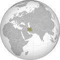 Map of the Ziyarid dynasty at its greatest extent.