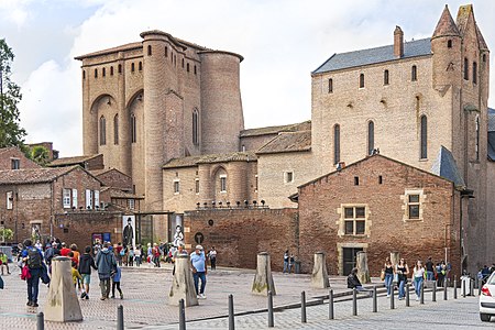 Entrance of Toulouse-Lautrec Museum