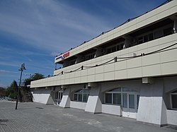 Hotel "Don" (former building of the river station Vyoshenskaya)