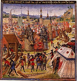 כיבוש ירושלים בשנת 1099 במהלך מסע הצלב הראשון