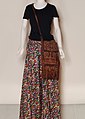 Image 14Long maxi skirt in a Liberty floral print. (from 1990s in fashion)