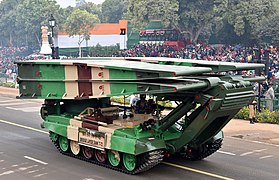 Bridge Layer Tank manufactured by HVF Chennai