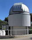 One of the six telescopes that are part of the astronomical interferometer