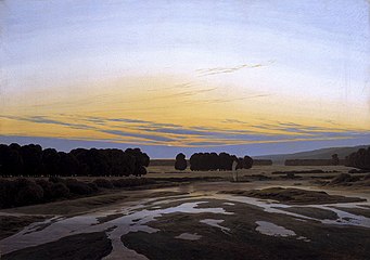 Caspar David Friedrich, Das Große Gehege, 1832.