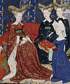 Image 40Christine de Pizan presents her book to Queen Isabeau of Bavaria. (from History of feminism)