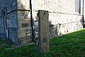 The tide dial at St Beuno's in Clynnog Fawr, Wales (10–11th c.)