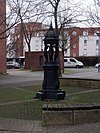 Fontaine Wallace de la place des Aunettes à Évry-Courcouronnes