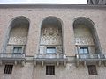 Nouvelle façade du monastère sur la Plaça Santa Maria.