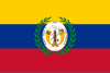 Bandera de la República de la Gran Colombia.