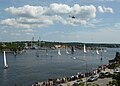 The start of Gotland Runt at Stockholm in 2012.