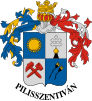 Coat of arms of Pilisszentiván Sankt-Iwan