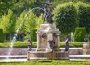 Herkulesfontänen i Drottningholms slottspark.