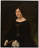 Retrato de mujer, 1846. Museo Maricel, Sitges, Barcelona (depósito del Museo del Prado).