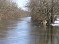 Kankakee River in winter (SR 49)