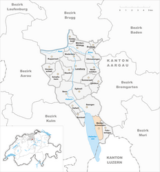 Meisterschwanden – Mappa