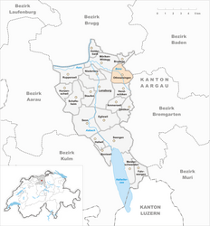 Othmarsingen – Mappa