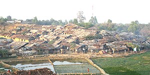 Kutupalong refugee camp in Bangladesh (Photo taken by Maaz Hussain/VOA)