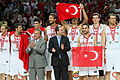 Image 8Turkish national basketball team won the silver medal in the 2010 FIBA World Championship. (from Culture of Turkey)