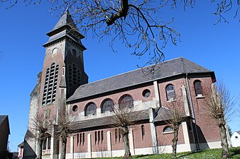 Vue de l'église.