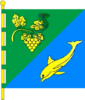 Flag of Lyman rural hromada