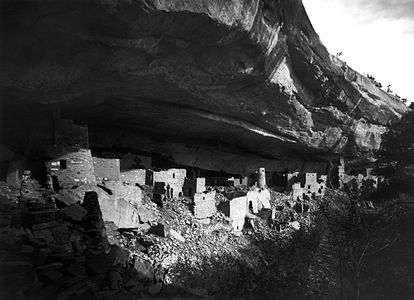 Cliff Palace at Mesa Verde National Park by Gustaf Nordenskiöld (edited by Andrew c)