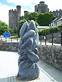 Blue Mussel sculpture, Conwy