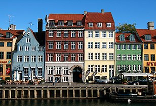 Nyhavn 9–15 - Copenhague (1681), obra de Christen Christensen