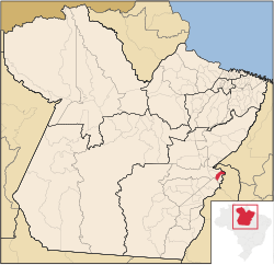 Localização de Brejo Grande do Araguaia no Pará