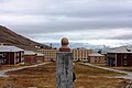 La statua dedicata a Lenin più a nord del mondo è sita a Pyramiden