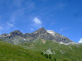 Vue depuis le sud.