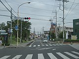 宮代町役場付近