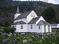 Samnanger Church combines basilical and octagonal floor plan Credit: Per Magne Kjøde