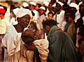 Sufis performing a ritual in Khartoum