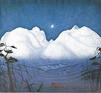 Harald Sohlberg: Winter Night