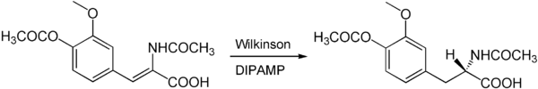 Enantioselektive Hydrierung einer C=C-Doppelbindung