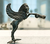 Figurilla de bronce de un taller de Grecia noroccidental, siglo VI a. C.