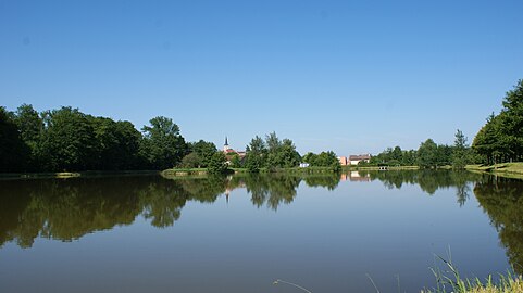 Étang sous Launoy à Sainte-Pôle.