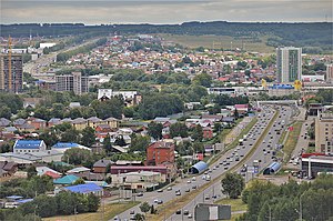 Мамадышский тракт: вид в сторону выезда из Казани