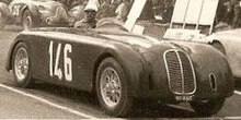 Maserati A6CS at Piacenza in 1947